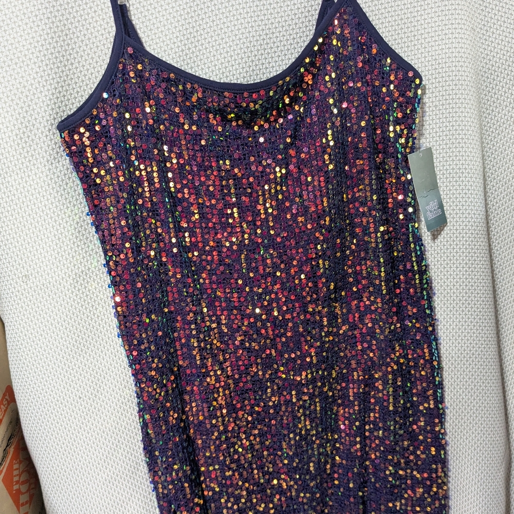 Sparkling Multicolor Maxi Dress - Picture 2 of 3
